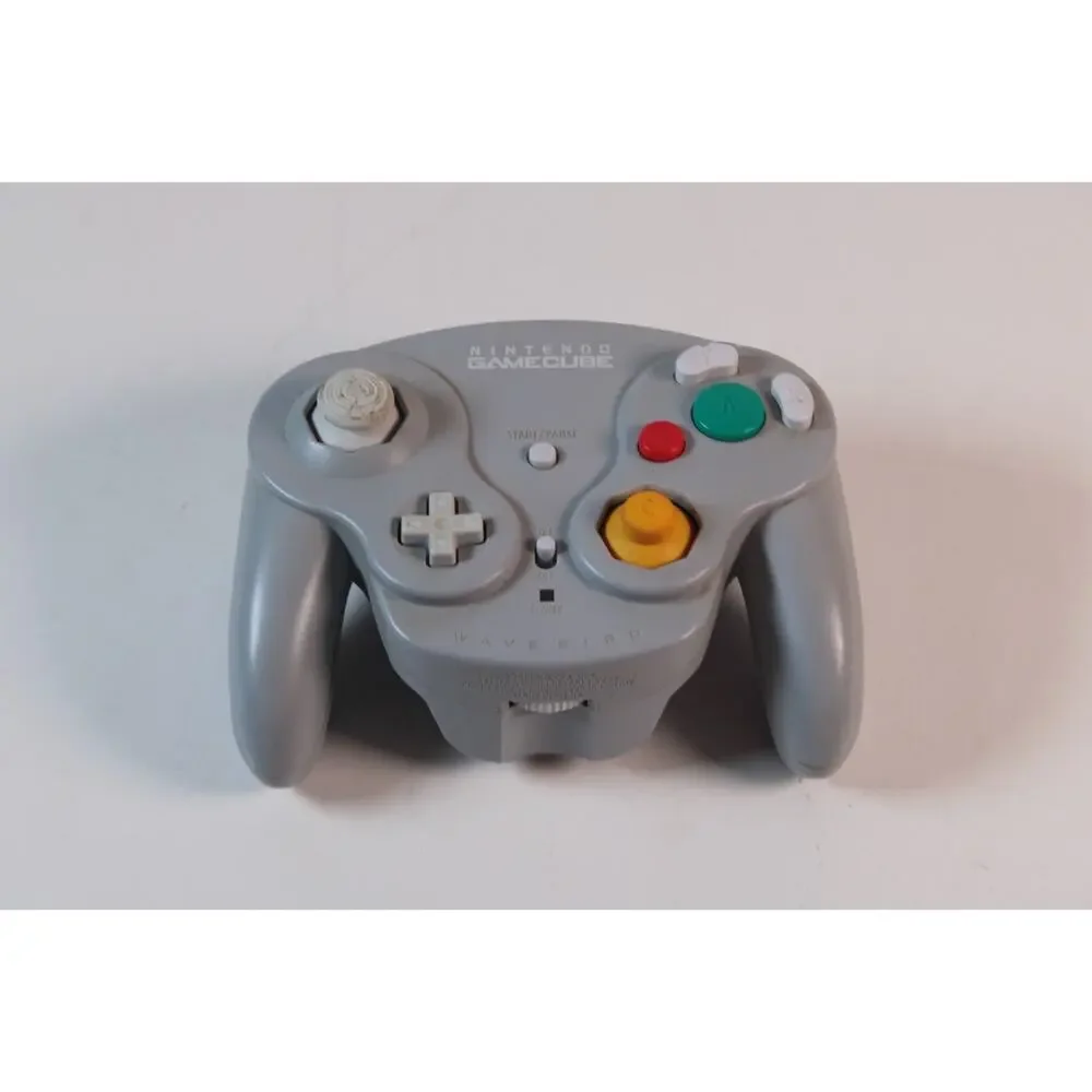 Nintendo Gamecube Wavebird Wireless Controller *no dongle* DOL-004 - Platinum